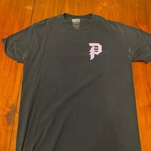 Primitive Purple and Black Short Sleeve Tee